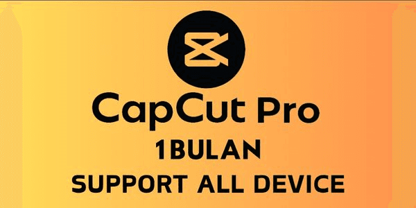 Gambar Product CapCut Pro 1 Bulan