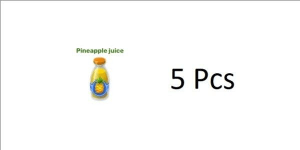 Gambar Product PINEAPPLE JUICE ^ PINEAPPLE JUICE = 5 PCS