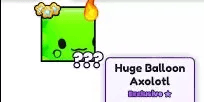 Huge Balloon Axolotl