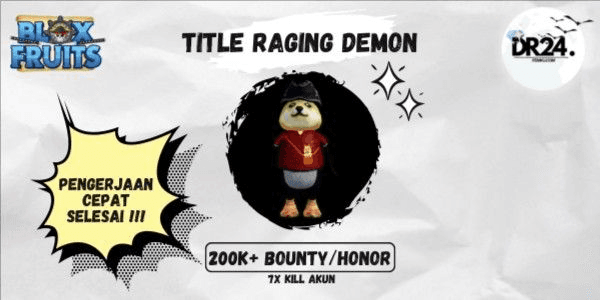 Gambar Product Title Raging Demon (WAJIB BACA DESKRIPSI)