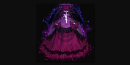 Whimsy Witch Spells & Incantations Skirt - Royale High