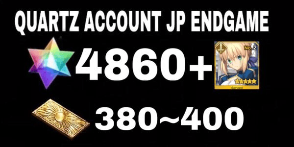 Gambar Product FGO ACCOUNT JP ENDGAME QUARTZ ACCOUNT + FREE SSR