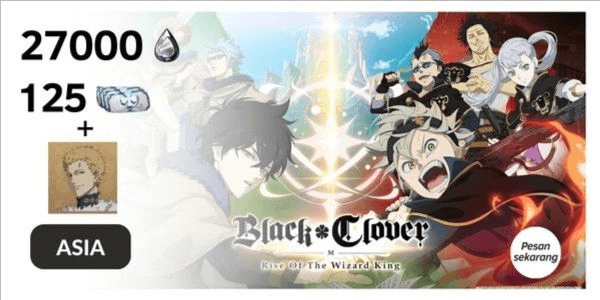 Gambar Product Black Clover M Account - ASIA - All platforms #8