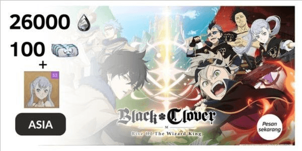 Gambar Product Black Clover M Account - ASIA - All platforms #10