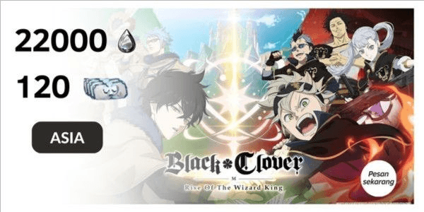 Gambar Product Black Clover M Account - ASIA - All platforms #7