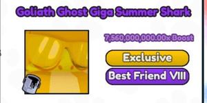 Giga Summer Shark 7.5B (LEVEL MAX) + BF8