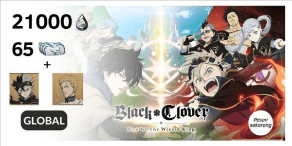 Gambar Product Black Clover M Account - Global - All platforms #6