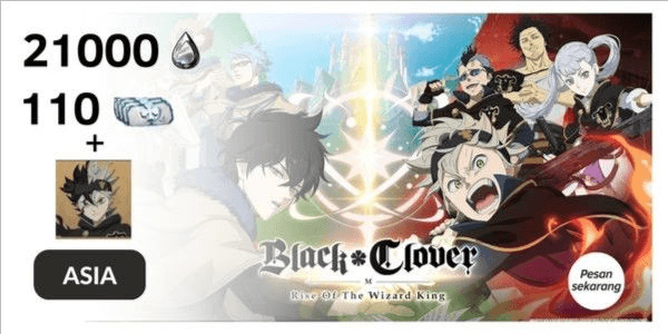 Gambar Product Black Clover M Account - ASIA - All platforms #9