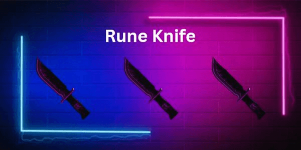 Gambar Product Rune Knife - Murder Mystery 2