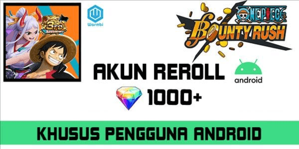 Gambar Product Akun Starter One Piece Bounty Rush 1000 RD