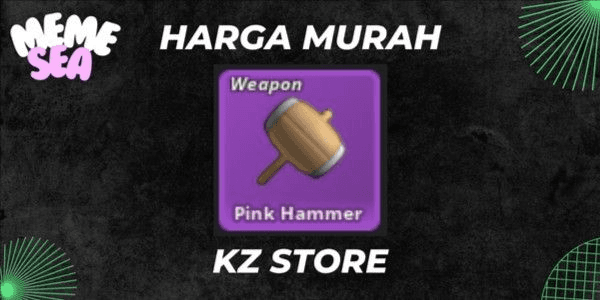 Gambar Product Weapon Pink Hammer - Meme Sea