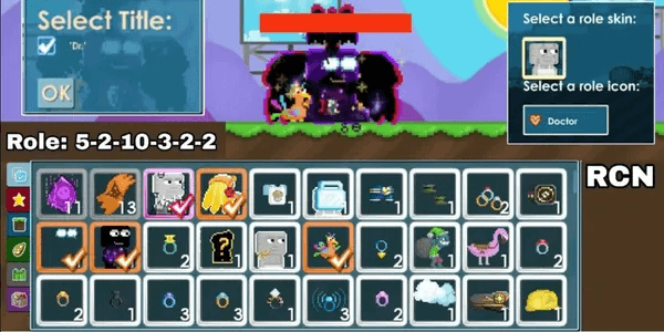 ACCOUNT DR TITLE + GALAXY SKIN + FEYE + ROLE MAX