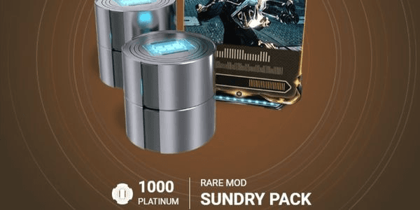 Gambar Product ( Warframe ) 1000 PLATINUM SUNDRY PACK