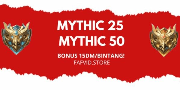 Gambar Product Mythic Rank Package 25-Mythic 50