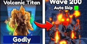 Volcanic Titan (godly)