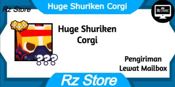 Gambar Product Huge Shuriken Corgi