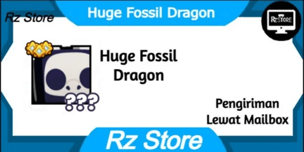 Huge Fossil Dragon