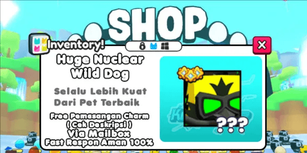 Huge Nuclear Wild Dog