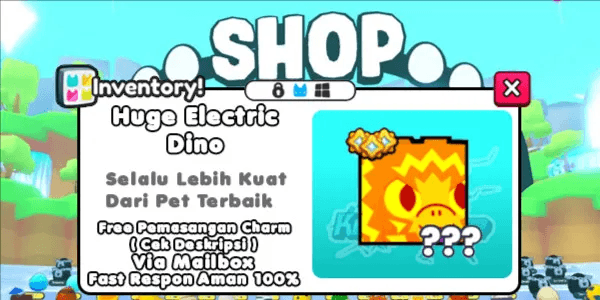 Huge Electric Dino