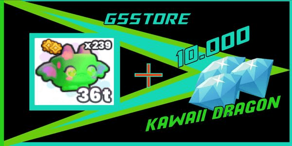 Gambar Product Rainbow Kawaii Dragon