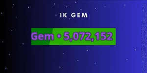 1K Gems