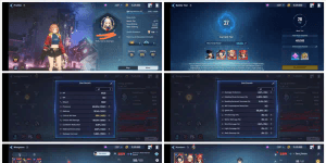 BTier 27 | Total Power 459K, Jinwoo 136K+PlumA5+ScytheA1, Seo A7+SignA7, Cha A5+SignA5, Choi A2 +SignA2 | Hunter 15 SSR SL38