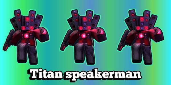 Gambar Product Titan Speakerman-Skibidi tower defense