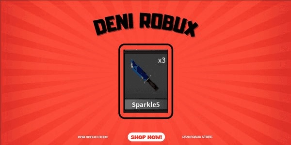 Gambar Product Sparkle5 - MM2 Knife