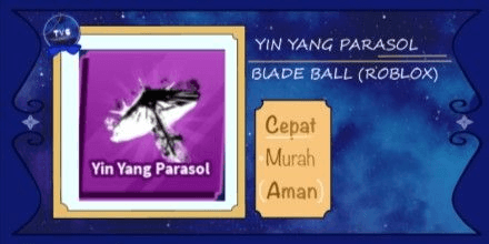 Gambar Product Yin Yang Parasol | Blade Ball (RBL)