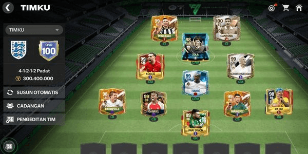 Gambar Product AKUN FC MOBILE OVR 100