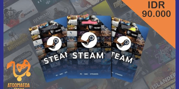 Gambar Product Steam Wallet Code IDR 90,000