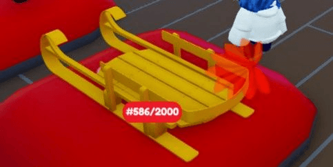 Gambar Product Bid Battles - Golden Sled #586