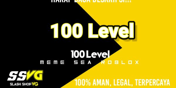 Gambar Product 100 Levels|Meme Sea Roblox