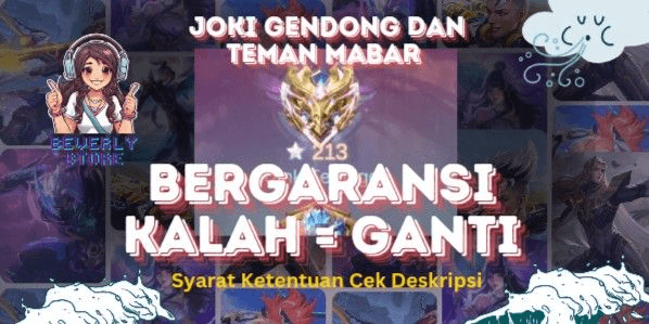 Gambar Product Joki Gendong dan Teman Mabar BERGARANSI