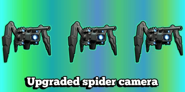 Gambar Product Upgraded Spider Camera-Skibidi tower defense