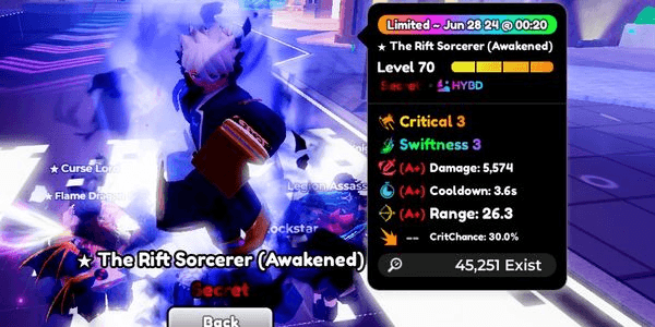 Gambar Product Secret The Rift Sorcerer (Gojo) Evo
