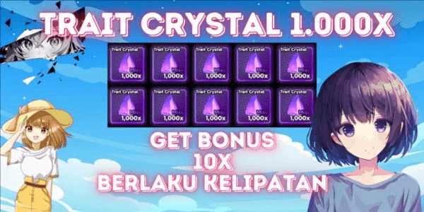 Gambar Product 1000 Trait Crystal - Anime Defenders