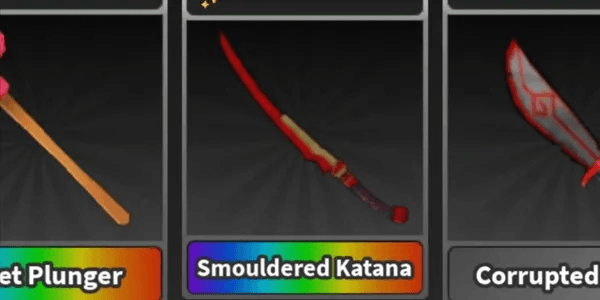 Smouldered Katana - Survive The Killer (STK)