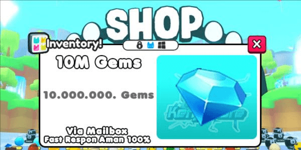 Gambar Product 10,000,000 Gems