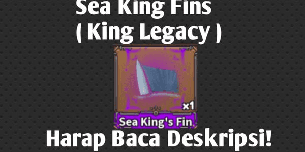 Gambar Product Sea King Fins ( King Legacy )