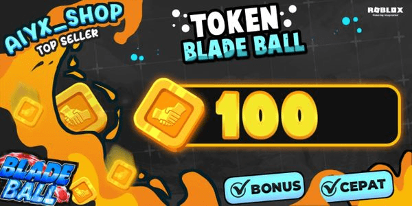 Gambar Product 100 Tokens - Blade Ball Tokens