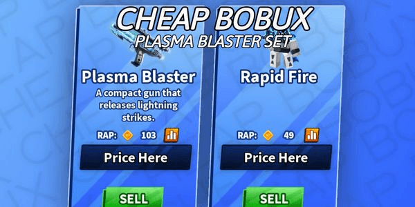 Gambar Product Unique Plasma Blaster Set | Blade Ball RBL