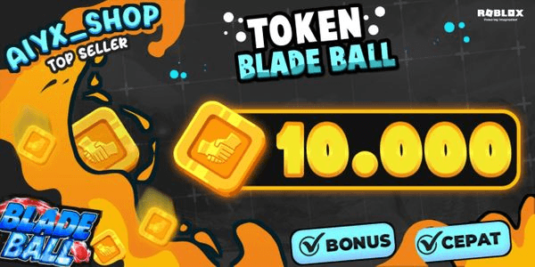 Gambar Product 10000 [10K] Tokens - BLADE BALL TOKEN