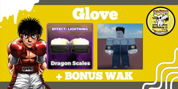 Gambar Product Glove | Dragon Scales Lightning Effect untitled boxing game
