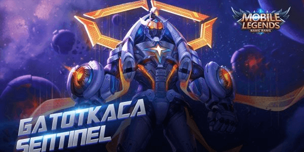 Gambar Product GIFT SKIN MOBILE LEGENDS GATOTKACA SENTINEL ( SKIN EPIC GATOTKACA ) / SKIN ML / AKUN ML / DIAMOND ML / DM ML / EFEK RECALL TAS TAS / MLBB / MOBA