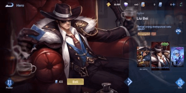 Gambar Product New York Godfather Skin (Liu Bei)