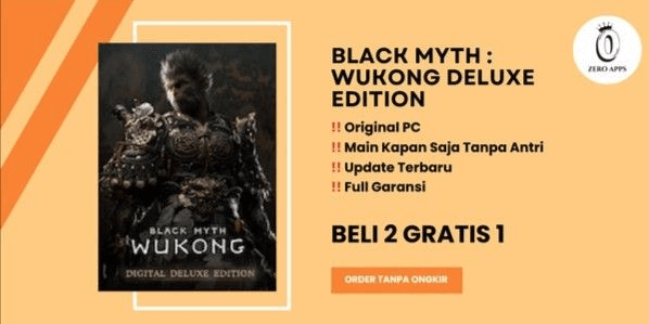 Gambar Product Black Myth: Wukong Deluxe Edition Original Game PC