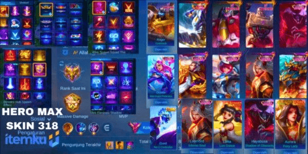Gambar Product AKUN SULTAN TRANSFORMER SKIN LIMIT BANYAK