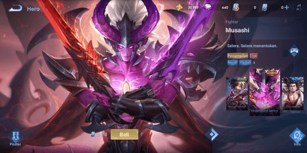 Gambar Product Underworld Sentry Skin (Musashi)