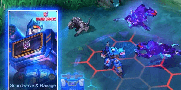 POPOL & KUPA SOUNDWAVE & RAVAGE (SKIN TRANSFORMERS POPOL & KUPA)